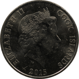 50 centow 2015 wyspy cooka a
